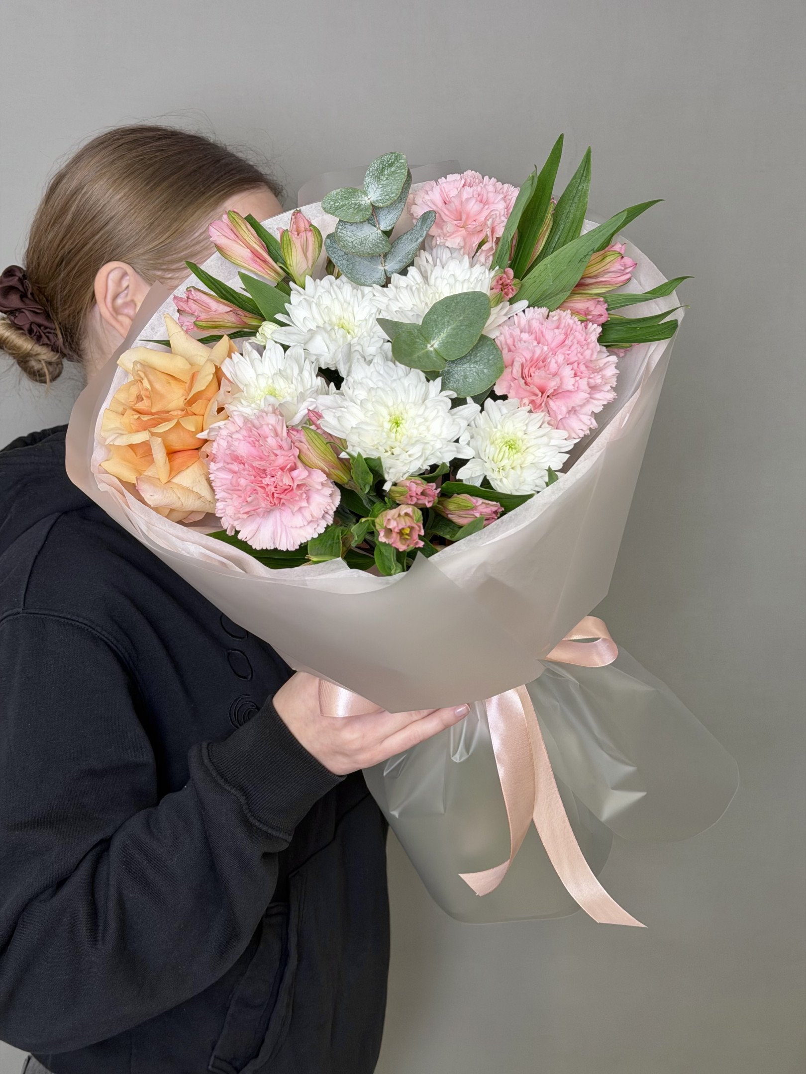 Сборный букет «Sunset»