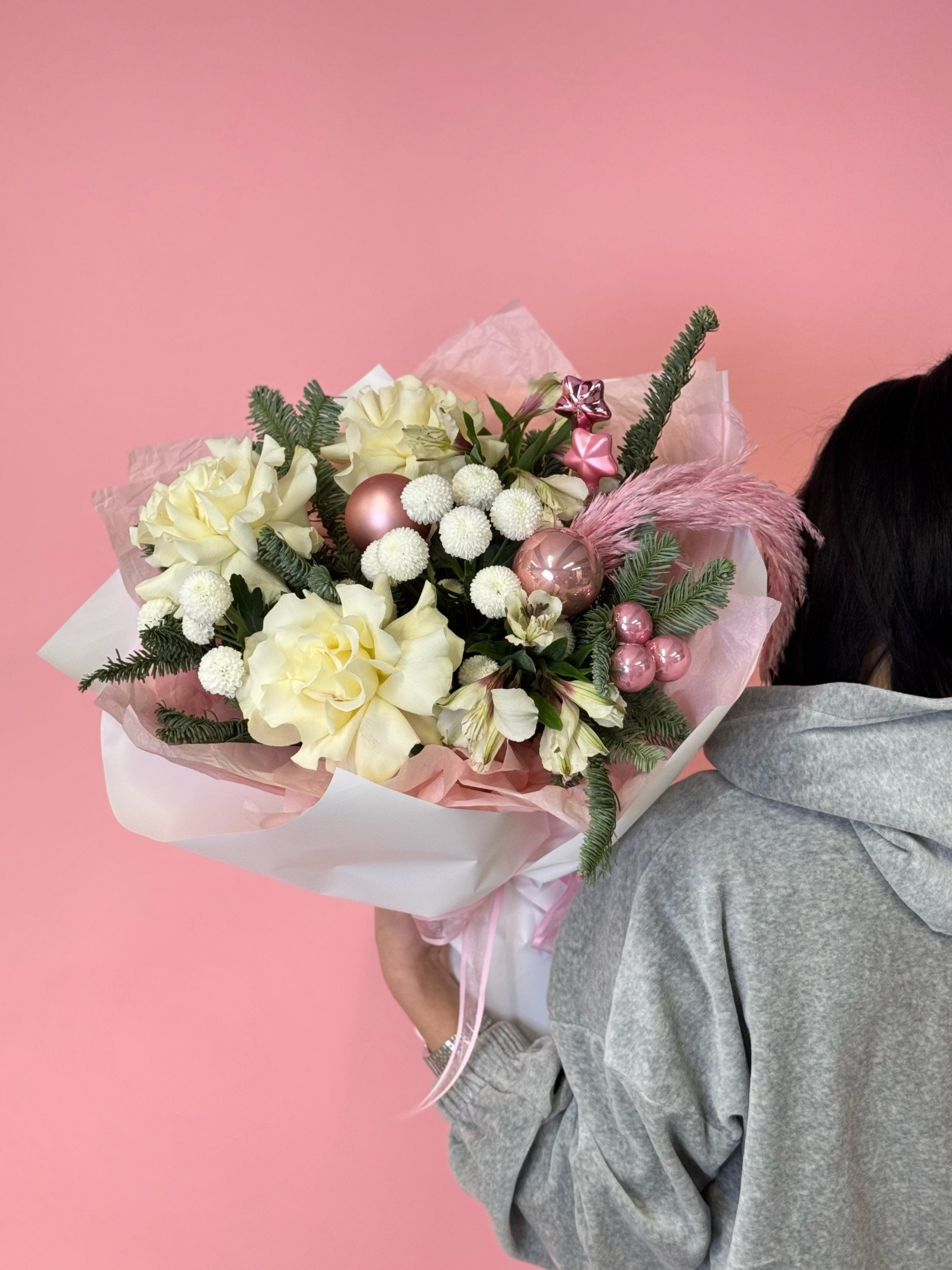 Букет «Морозный поцелуй»