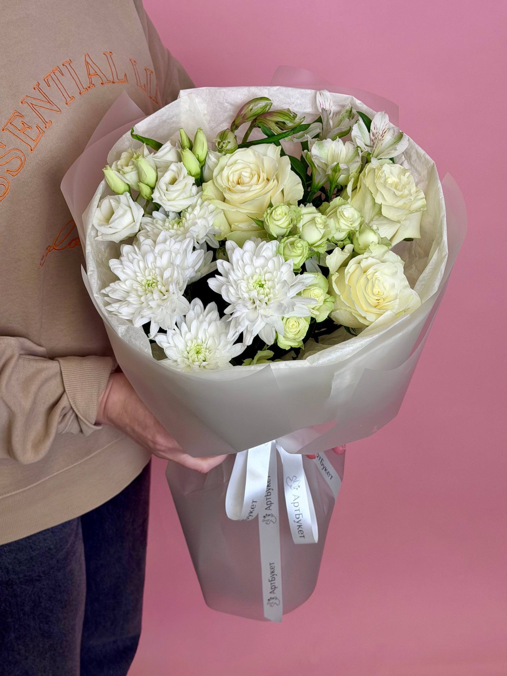 Сборный букет «Принцесса Лебедь»