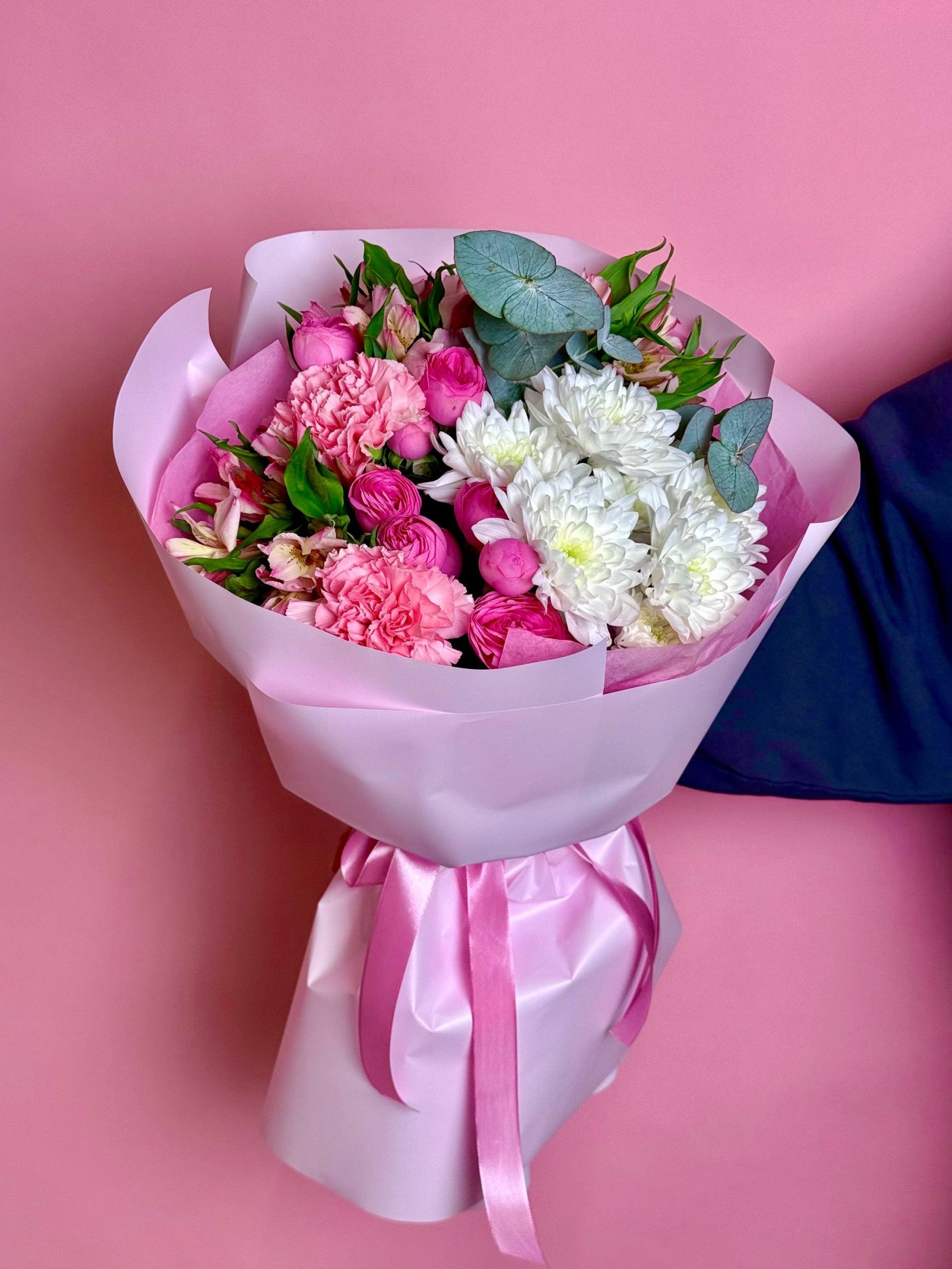 Сборный букет «Фламинго»